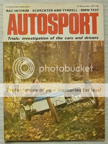 Autosport magazine nov - nov, 1973