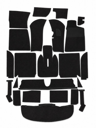Black loop carpet - loop, for