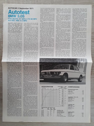 Bmw 3 0 cs coupe - 3.0,